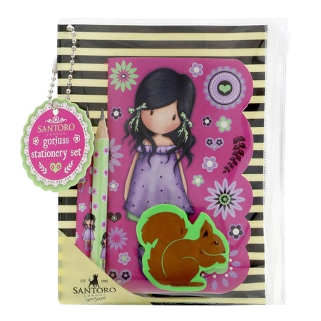 Mały Zestaw Przyborów Szkolnych - Gorjuss Fiesta - You Brought Me Love
