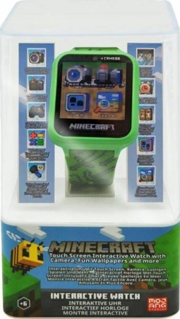 Interaktywny zegarek Minecraft