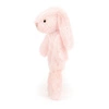 JelllyCat - Króliczek Grzechotka Jasno Różowa 18 cm