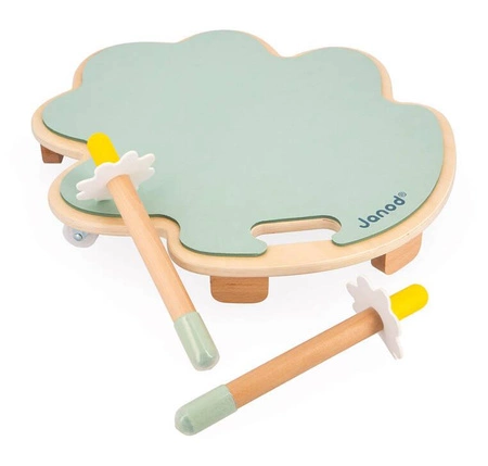 Deska na kółkach Liść Sweet Cocoon 4+, Janod