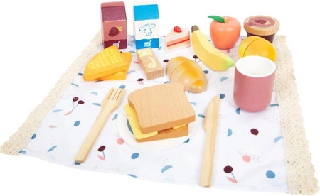 Wiklinowy kosz piknikowy dla dzieci Tasty Small Foot 12325