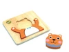 Oops Układanka Puzzle 3D Miś 12m+