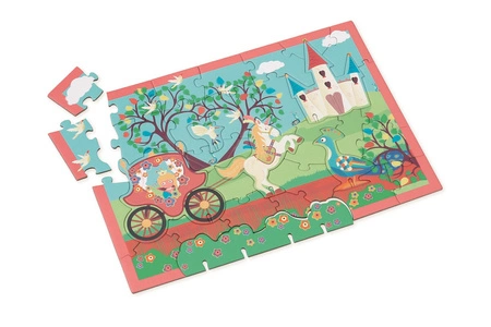 Scratch, Puzzle 2w1 -- 2D i 3D scenografia Księżniczka