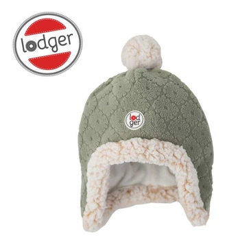 Lodger Dwuwarstwowa zimowa czapeczka z polaru szałwiowa Fleece Elm 3-6 m