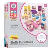 Mebelki do domku dla lalek - Duży Zestaw
