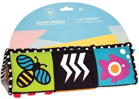 Dwustronna mata edukacyjna dla niemowlaków, Wimmer Ferguson, 210500-Manhattan Toy, zabawki edukacyjne dla niemowląt
