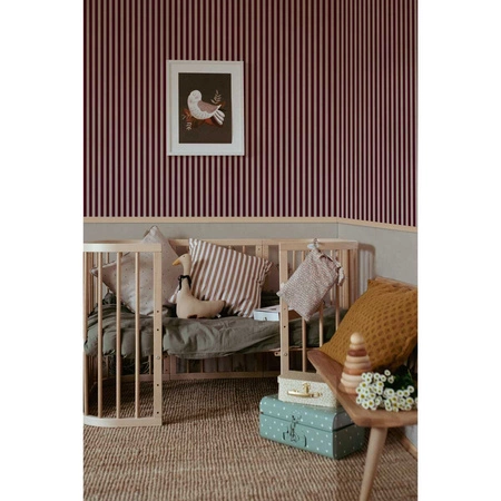 Tapeta Maya Stripes Brown Beige