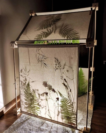 Drewniane klocki konstrukcyjne Maxi Trigonos Kernel Kreema - 44 el.