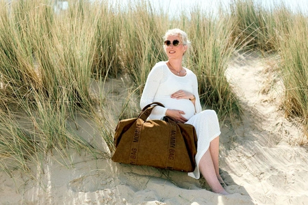 Childhome Torba Mommy Bag Signature Prestige Hazelnut