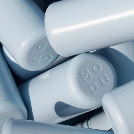 MODU - Peg Bag, 8 kołków w torbie, niebieskie