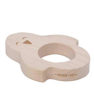 Drewniany Gryzak - Pingwin