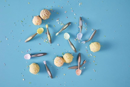 Pierwsze sztućce BLW dla niemowląt, Gelato Pistachio, b.box