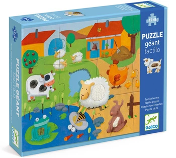 Puzzle sensoryczne FARMA DJ07117