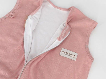 Letni śpiworek bambusowy TOG 1.1 Pink 6-36m BAMBOOM