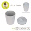 Kubek z silikonową pokrywką z dziubkiem Little Chums Kot
