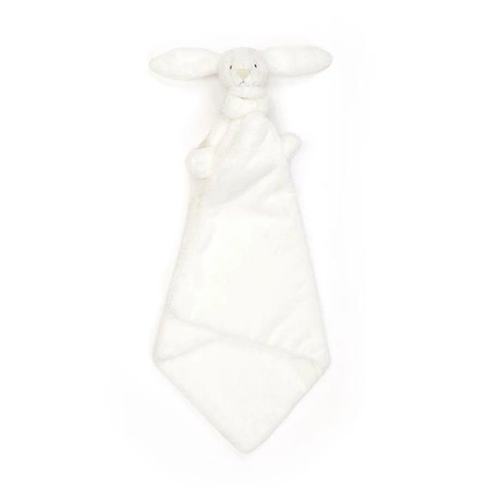 JelllyCat - Króliczek Luxe Szmatka Przytulanka Biała 34 cm