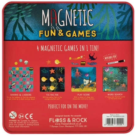 Podwodny Świat zestaw gier magnetycznych