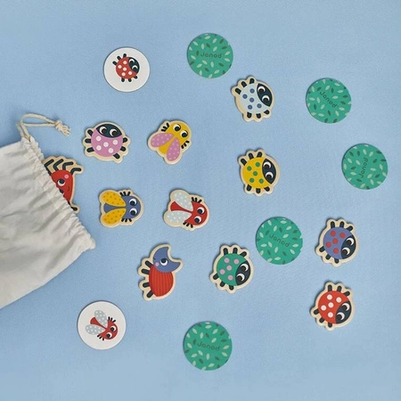 USZKODZONE OPAKOWANIE Janod Gra w chowanego Ogród 2+