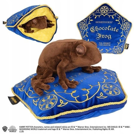 zestaw Harry Potter pluszowa żaba i poduszka