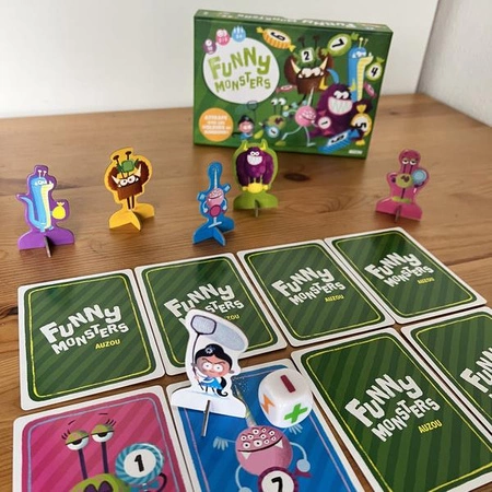 Auzou Gra Wesołe potwory 62056