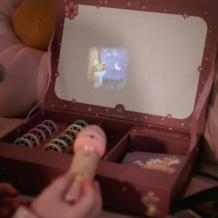 Little Dutch Latarka projektor z bajkami Róż