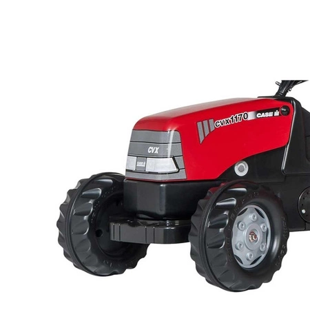Rolly Toys rollyKid Case 1170 CVX Traktor na Pedały z Przyczepką Case Czerwony