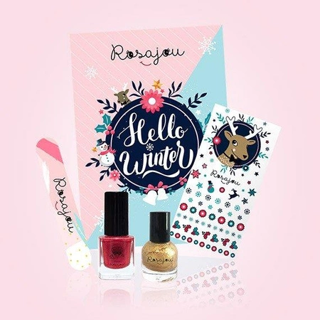 Zestaw do malowania paznokci Hello Winter! | Rosajou®