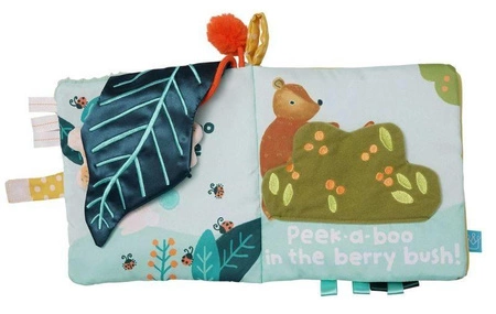 Książeczka interaktywna Akuku Bunny 161130-Manhattan Toy, zabawki dla niemowląt