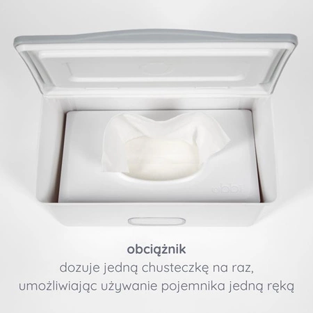 Ubbi Pojemnik na Mokre Chusteczki Taupe