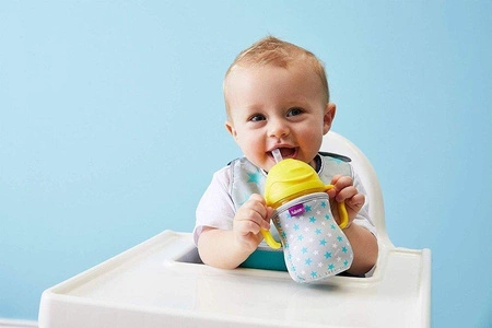 Śliniak dla niemowlaka w saszetce, Star Burst, b.box