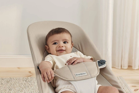 BABYBJORN - leżaczek BALANCE SOFT COTTON - Khaki / Beżowy