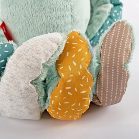 Zabawka rozwojowa Ośmiornica szeleścik grzechotka gryzak lusterko sigikid