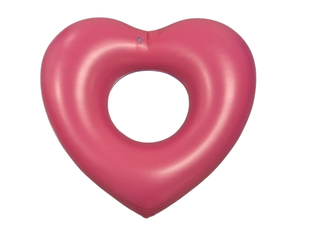 The Swim Essentials Koło do pływania 90 cm Heart Red-Purple 2023SE523