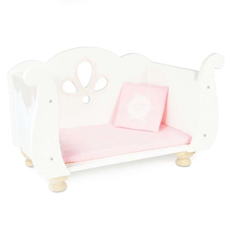 Łóżeczko dla lalek w kształcie sań Le Toy Van