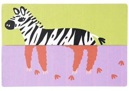 Gra memo i układanka Łapy i Pazury 160240-Manhattan Toy, zabawki rozwojowe