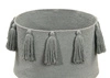 Lorena Canals Kosz dekoracyjny Tassels Light Grey