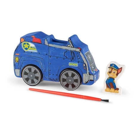 Zestaw do kreatywnej zabawy figurki drewniane Psi Patrol Wooden Craft Kit – Vehicles Melissa and Doug 33266