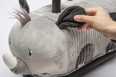 Pluszowy jeździk Nosorożec La Cosa Soft Italtrike