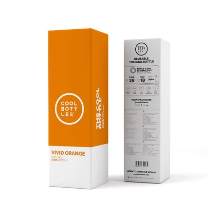 Cool Bottles Butelka termiczna 350 ml Triple cool Vivid Orange
