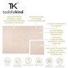 TODDLEKIND Mata do zabawy piankowa podłogowa Prettier Playmat Persian Blossom Light Pink