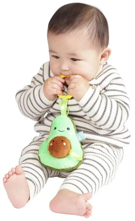 Zawieszka do wózka awokado z dzwoneczkiem Manhattan Toy 161550