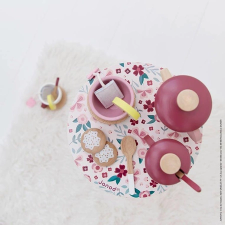 Drewniany zestaw do herbaty Twist 2+, Janod