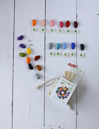 Kredki Crayon Rocks w bawełnianym woreczku - 8 kolorów