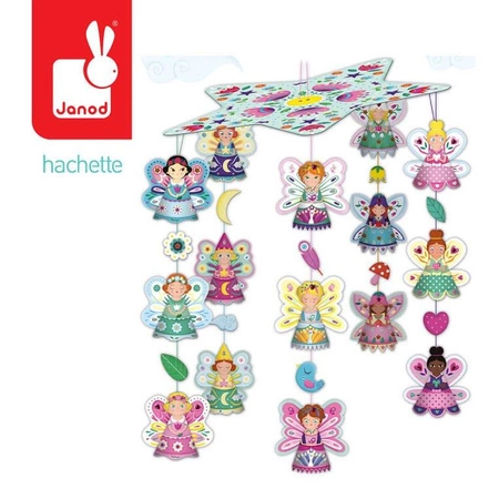 Zestaw kreatywny Girlandy z wróżkami 6+, Janod