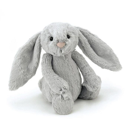 JellyCat Bashful królik szary 31cm