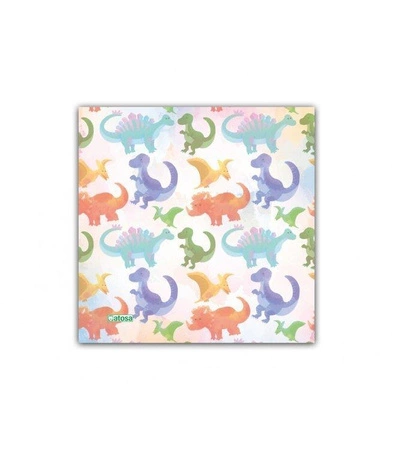 Wielorazowa maseczka dla dziecka 3-5 lat, Dinozaury, Kiokids