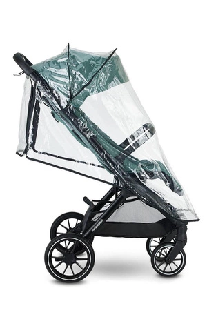 Easywalker Jackey XL Przestronny, samoskładający się wózek spacerowy z kołami XL Shadow Black