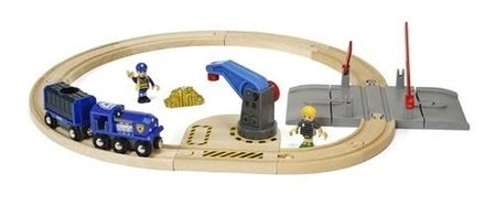 BRIO World Zestaw Policji Transport Złota