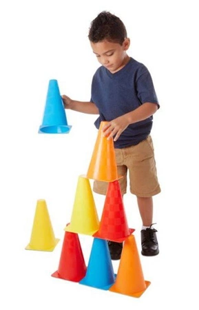 Słupki do zabawy 8 sztuk 14004- Melissa & Doug, zabawy na dworze