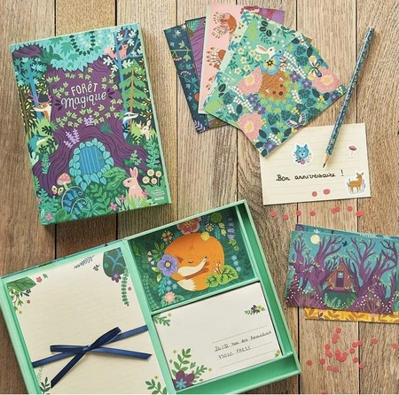 Auzou Zestaw papeterii Magiczny las 92138